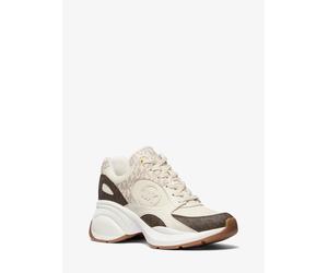 MK Sneaker Zuma con stampa logo color block - Marrone - Michael Kors EU 41