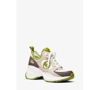 MK Sneaker Zuma in materiale misto - Verde - Michael Kors EU 35.5
