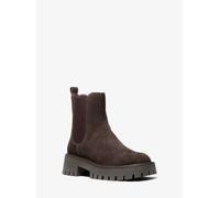 MK Stivale Asher in pelle scamosciata con suola carrarmato - Marrone - Michael Kors EU 37