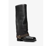 MK Stivale Colby in pelle con logo - Marrone - Michael Kors EU 39