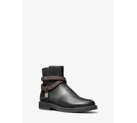 MK Stivaletto Abigail in pelle con logo - Marrone - Michael Kors EU 36.5