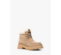 MK Stivaletto Cade in pelle scamosciata foderato in pile - Naturale - Michael Kors EU 38.5