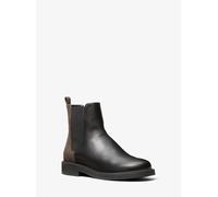MK Stivaletto Chelsea Hazel in pelle con stampa logo - Marrone - Michael Kors EU 38.5