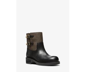 MK Stivaletto Darrington in pelle con logo - Marrone - Michael Kors EU 40