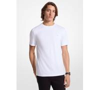 MK T-shirt a girocollo in cotone - Bianco - Michael Kors XL