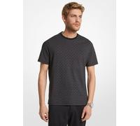 MK T-shirt in cotone con logo - Nero - Michael Kors L