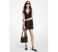MK Tubino in crêpe con borchie bombate - Nero - Michael Kors XS