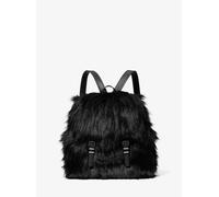 MK Zaino Quinn medio in pelliccia sintetica - Nero - Michael Kors ONE SIZE