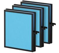 Mk04 - Set di filtri di ricambio per purificatore d'aria MK04 MG04JH, filtro HEPA H13 a 4 strati, rispetto alla parte #MK04LX, confezione da 3.