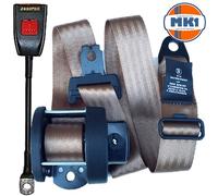 Mk1 Classico Ricambi Auto Biscotto Marrone Ant. Automatico Inerzia Sedile Belt