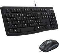 MK120 Combo Tastiera E Mouse Con Filo per Windows, Mouse Ottico Cablato, Tastier