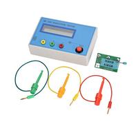 MK168 Transistor Tester Misuratore Diodo Capacità Resistenza RLC Misuratore Rilevamento automatico ad alta precisione per ingegneri elettronici Grigio 123x80x33mm