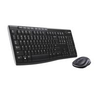 MK270 Combo Tastiera e Mouse Wireless per Windows 2,4 GHz Compatto 8 Tasti