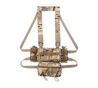 MK3 Tactical Chest Rig Mini Outdoor Airsoft Caccia MOLLE Duty Vest Militare Combat Carrier Chest Vest con Magazine Pouch