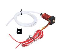 MK8 3D Printer Hotend Extruder, 24V 50W Hot End with 0.4mm Nozzle Head, High - Temperature 260℃ Compatible Hot End for CR 10 Series, Aluminum Alloy and Brass Construction for 1.75m