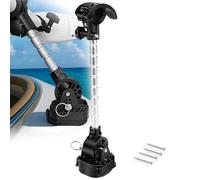 MKA-60 1862060 Supporto stabilizzatore per motore per pesca a traina compatibile con Minn Kota Terrova Ulterra PowerDrive Riptide 1991-2023, staffa pieghevole con braccio regolabile, supporto