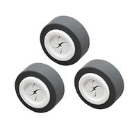MKAK 3Pcs Pressione in push titolari autoadesive di Holder Tea asciugamani di stoffa parete multifunzione Bagno Cucina Appendini Porta Salviette(Black)