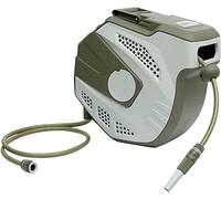 MKAK Bobina Tubi Da Giardino Retrattibile, Flessibili Ad Acqua Ritorno A Parete Resistente Montata Retrattile Qualsiasi Lunghezza Sistema Di Ritorno Lento(15 meters (49.2ft))