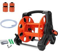 MKAK Carrello Avvolgitubo For Acqua Da Giardino Portatile, Supporto Rack Stoccaggio Staffa Tubo Dell'acqua Strumenti Scuotimento Avvolgitubo Da Giardino