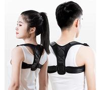 MKAK Donne e uomini e regolabili for la schiena superiore regolabili for il supporto della clavicola e forniscono sollievo dal dolore dal collo, sulla spalla posteriore posteriore(S)