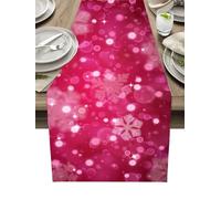MKAK Runner Da Tavolo For Tavolo Da Pranzo For La Casa Di Natale, Accessori Creativi For La Decorazione Del Regalo Di Capodanno Toletta Da Tavolo Rettangolare Runner da tavolo(7,180x33cm)