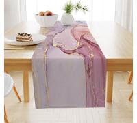 MKAK Runner Da Tavolo In Lino Di Marmo, Moda Retrò For La Casa, Feste, Matrimoni, Accessori For La Tavola, Tavolino, Decorazione For La Tavola, Runner Da Tavolo Runner da tavolo(5,200x33cm)