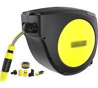 MKAK Scaffale Telescopico Automatico Tubi Dell'acqua, Carrello For Tubi Dell'acqua Esterni Da 65 Piedi Avvolgitubo Da Giardino A Parete Impieghi Gravosi