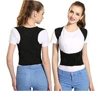 MKAK Supporto For Bambini Donne Supporto For Bambini, Breteggi Ribaltabili Regolabili Traspirante Brace Back Postura Migliora Il Sollievo Dolore(M)