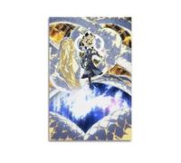 MKALDXCC Poster decorativo da parete a tema anime Dies Irae, su tela, stampa moderna, per camera da letto, per camera da letto, 30 x 45 cm