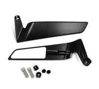 MKBHD Adatto for KTM 250 390 200 690 125DUKE 990 Super R 790 1290 Specchietti retrovisori for moto Specchietto retrovisore regolabile a 360°(Black)
