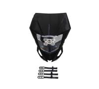 MKBHD Adatto for Yamaha WR125 WR250 WR450 WR400F WR155 WR 250 450 FR Motorrad Dual Sport WR TTR Fari anteriori Fanale anteriore Maschera copri lampada(Black)