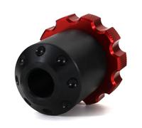 MKBHD Blocco acceleratore Cruise Control adatto for Kawasaki ER-6N ER-6F ER-5 Ninja 650 ABS Ninja 650R Ninja 400 Morsetto acceleratore Assist End Bar(Red ER-6n Logo)