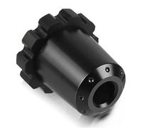 MKBHD Blocco acceleratore for moto Cruise Control adatto for Kawasaki ZX-14 ZZR1400 ZX-12R ZG1400 ER-6N ER-6F ER-5 Barra terminale di assistenza for morsetto acceleratore(Black)