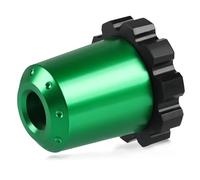 MKBHD Blocco acceleratore for moto Cruise Control adatto for Kawasaki ZX-14 ZZR1400 ZX-12R ZG1400 ER-6N ER-6F ER-5 Barra terminale di assistenza for morsetto acceleratore(GREEN)
