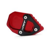 MKBHD Misura for BMW Rninet R Ninet Rnine TR Nine T R1200R 2017-2019 Moto Cavalletto Piastra di Estensione Piede Cavalletto Laterale Ingranditore Pad(Orange)