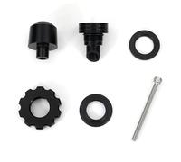 MKBHD Stabilizzatore di bloccaggio dell'acceleratore for barra terminale for moto, controllo della velocità, adatto for SUZUKI DL1000 DL650 V-Strom DL650 XT DL1050 VStrom 1050(Style 2 black)