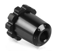MKBHD Tappo terminale del morsetto dell'acceleratore del manubrio della motocicletta for il controllo della velocità di crociera, adatto for Kawasaki ZR900 EN650 Vulcan Z250 ER6F Ninja 650(Black)