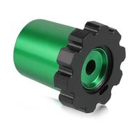 MKBHD Tappo terminale del morsetto dell'acceleratore del manubrio della motocicletta for il controllo della velocità di crociera, adatto for Kawasaki ZR900 EN650 Vulcan Z250 ER6F Ninja 650(GREEN)
