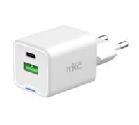 MKC - 491929601 - Caricabatteria rapido - 2 porte - USB-C e USB-A da 20W - MKC - 103084 - Conf. da 1 Pz.