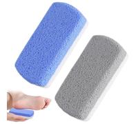 MKEAWWU Pietra Pomice Doppia Azione - Confezione Da 2 Pezzi - Elimina La Pelle Dura E I Calli Da Piedi E Mani E Li Rende Morbidi E Setosi