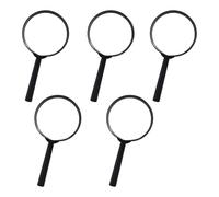mkemka 5 pezzi lente d'ingrandimento per bambini, regalo di compleanno per bambini, giocattolo per feste di compleanno, mini lente d'ingrandimento per bambini, in plastica acrilica