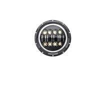 MKGKACVCPT Per Moto Faro Per Il Turismo Per Il Faro Per Moto Ultra Classic Electra Da 7 Pollici A LED Con Adattatore(80w black halo10)