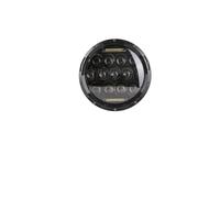 MKGKACVCPT Per Moto Faro Per Il Turismo Per Il Faro Per Moto Ultra Classic Electra Da 7 Pollici A LED Con Adattatore(75w black9)