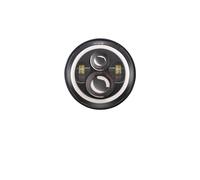 MKGKACVCPT Per Moto Faro Per Il Turismo Per Il Faro Per Moto Ultra Classic Electra Da 7 Pollici A LED Con Adattatore(40w black with DRL3)