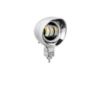 MKGKACVCPT Per Moto Faro Per Kawasaki Per Cruiser LED Motociclo Faretto Ausiliario Anello Bianco Ambra DRL Luce Di Guida Fendinebbia Fuoristrada Veicolo 12V(1pc)