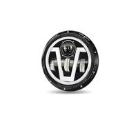 MKGKACVCPT Per Moto Faro Per Road King Per Jeep Per Wrangler Jk Halo Angel Eyes Faro LED Da 7 Pollici Per Moto(7 Inch V)
