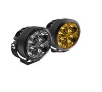 MKGKACVCPT Per Moto Faro Proiettore Di Luce Per Moto Super Luminoso Aggiuntivo Per Guida A LED Elettrico Fuoristrada Per Lungo Raggio 12v 24v(2PCS with Line)