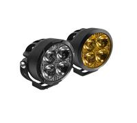 MKGKACVCPT Per Moto Faro Proiettore Di Luce Per Moto Super Luminoso Aggiuntivo Per Guida A LED Elettrico Fuoristrada Per Lungo Raggio 12v 24v(2PCS)