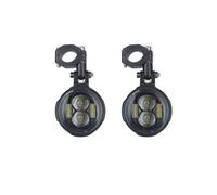 MKGKACVCPT Per Moto Faro Universale Per Auto E Moto Fendinebbia Ausiliario A LED Di Guida(White)
