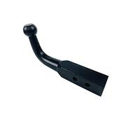 MKHFP 5. 0x50 Solido Rimorchio Pintle Gancio di Tow Bar 4 Pollici Hitch Ball Mount 350 0kgs. Componenti del Camper rimorchio per impieghi gravosi(50mm Ball Size)